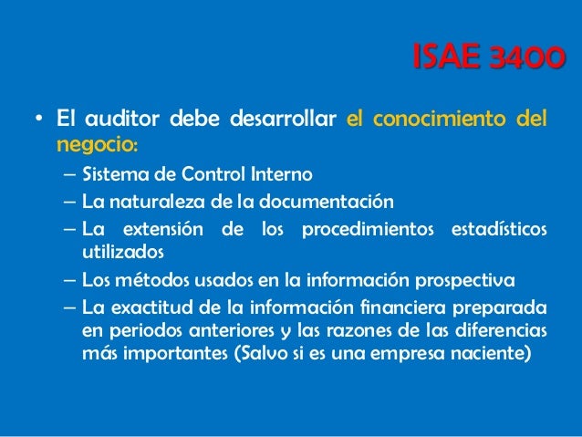 isae 3400